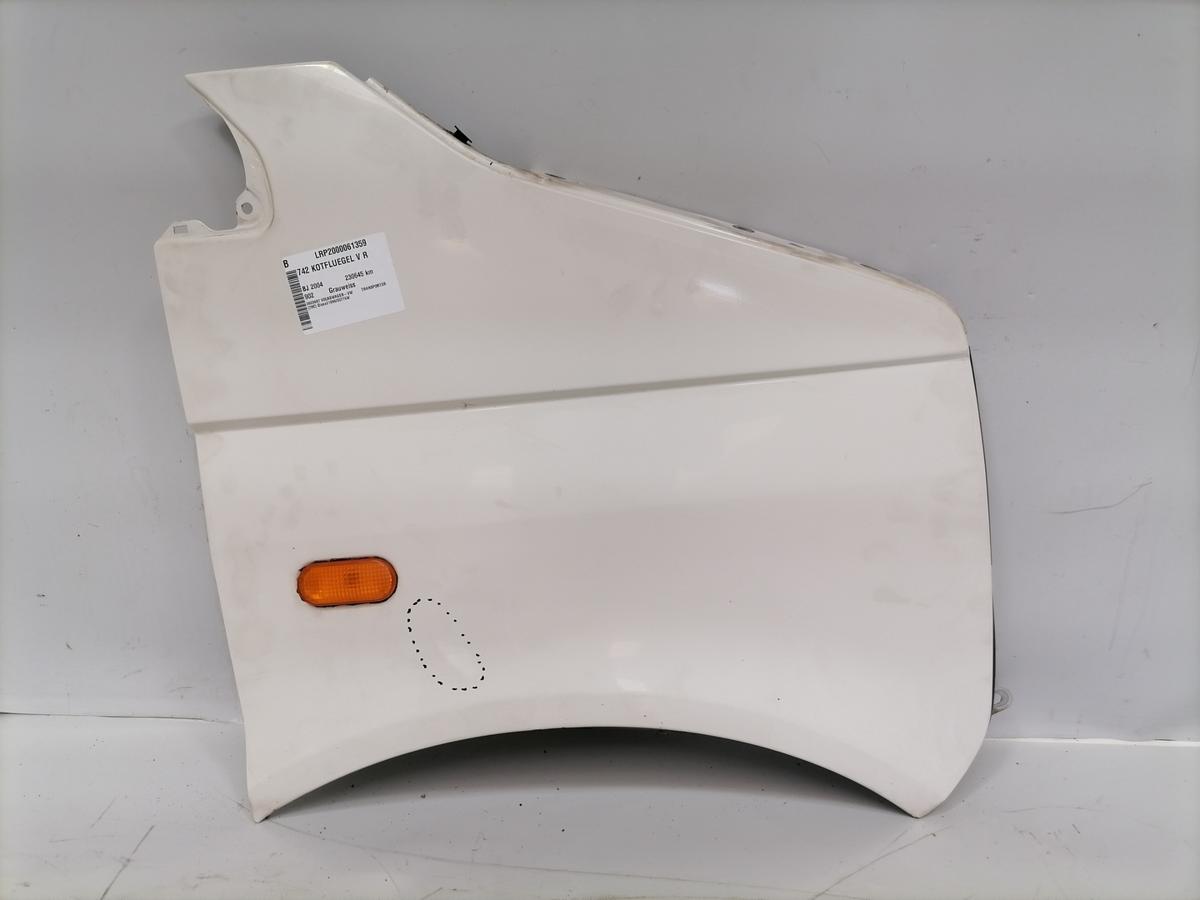 Volkswagen T5 original Kotfl&uuml;gel vorn rechts 902 Grauweiss Bj.2004